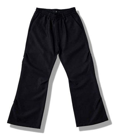 ワイドレッグタックトラウザース