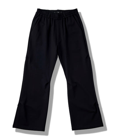 ワイドレッグタックトラウザース