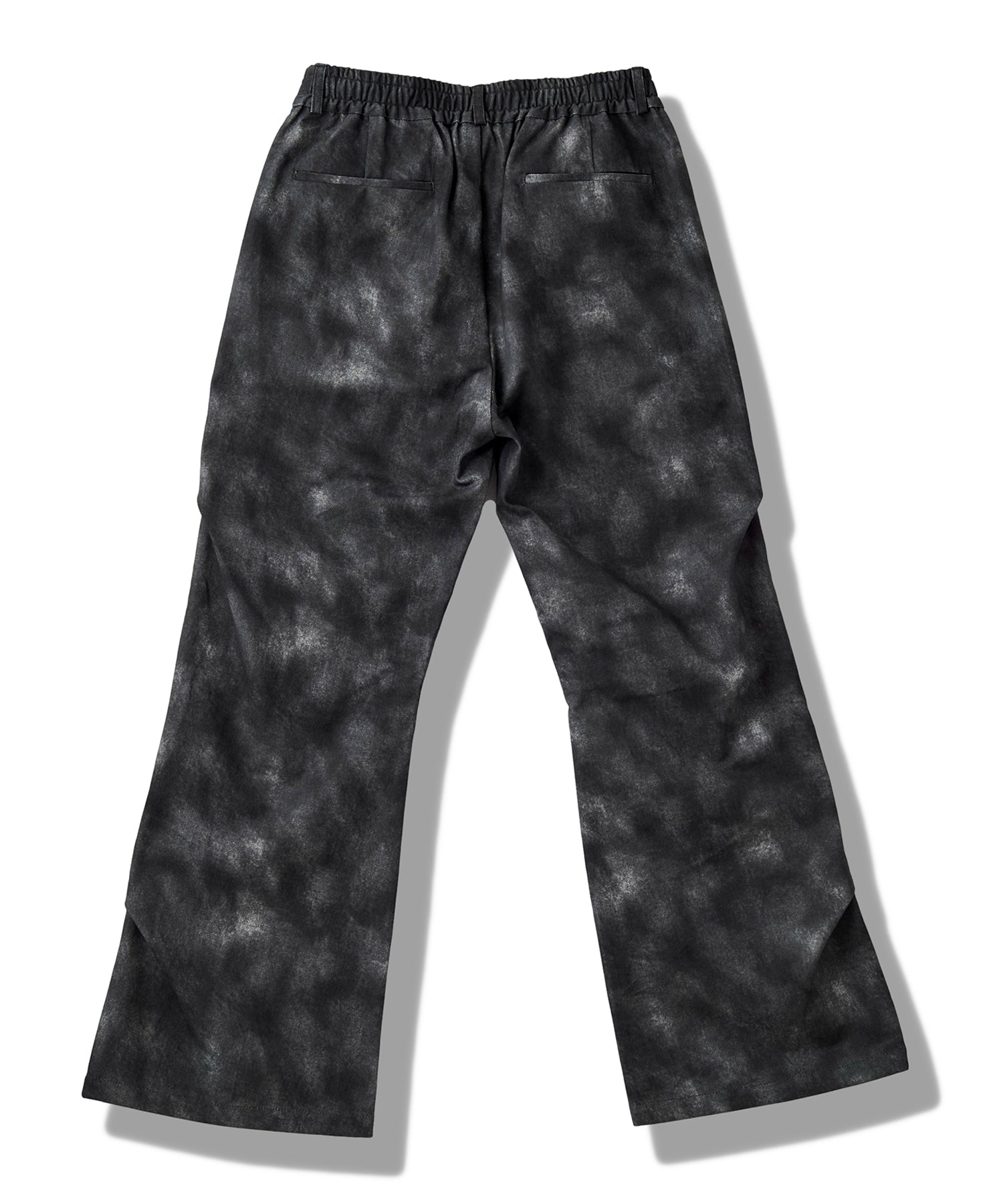 ワイドレッグタックトラウザース