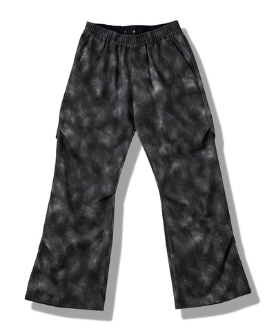 ワイドレッグタックトラウザース