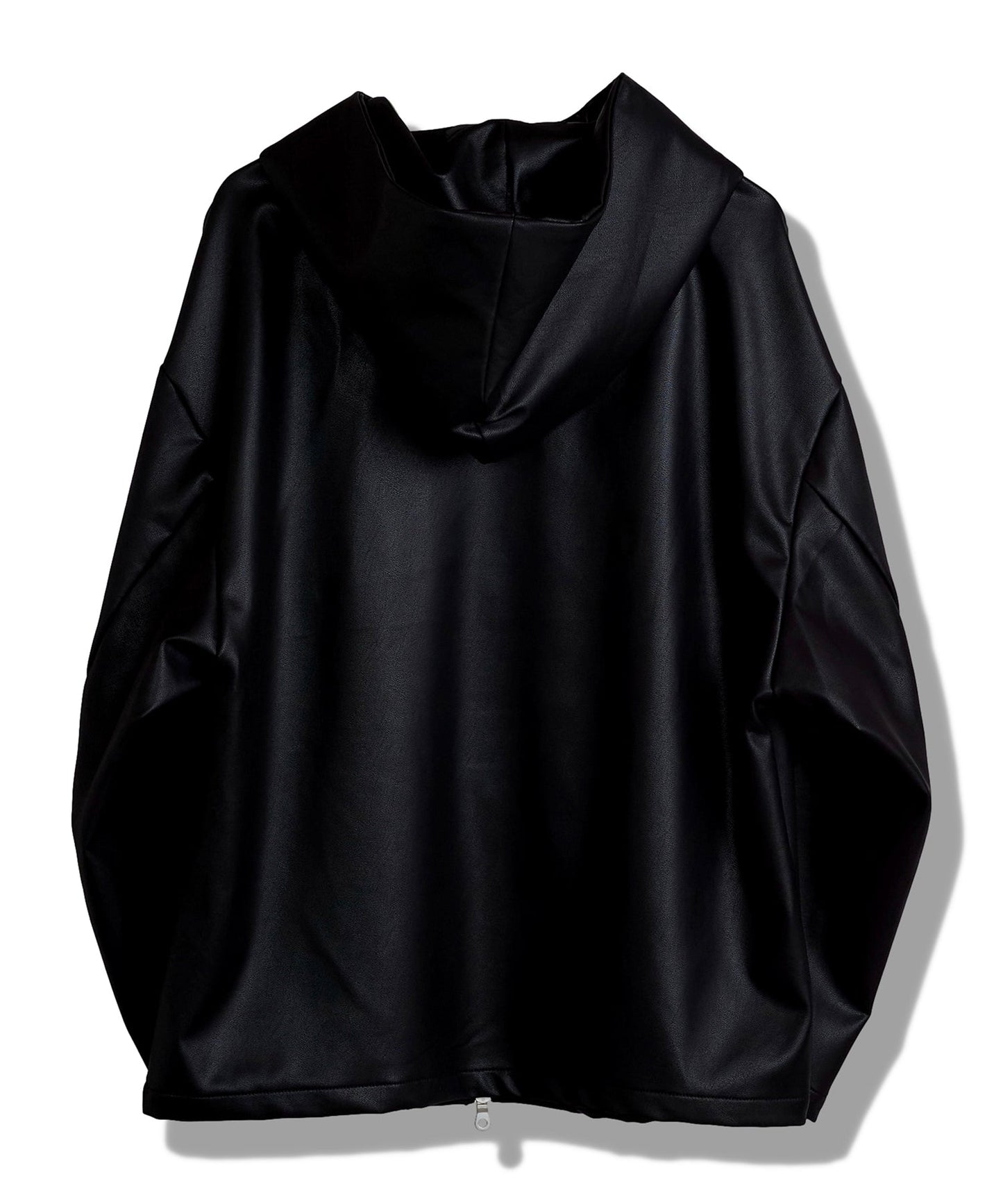 シンセティックレザーBIGフーデッドBLZ