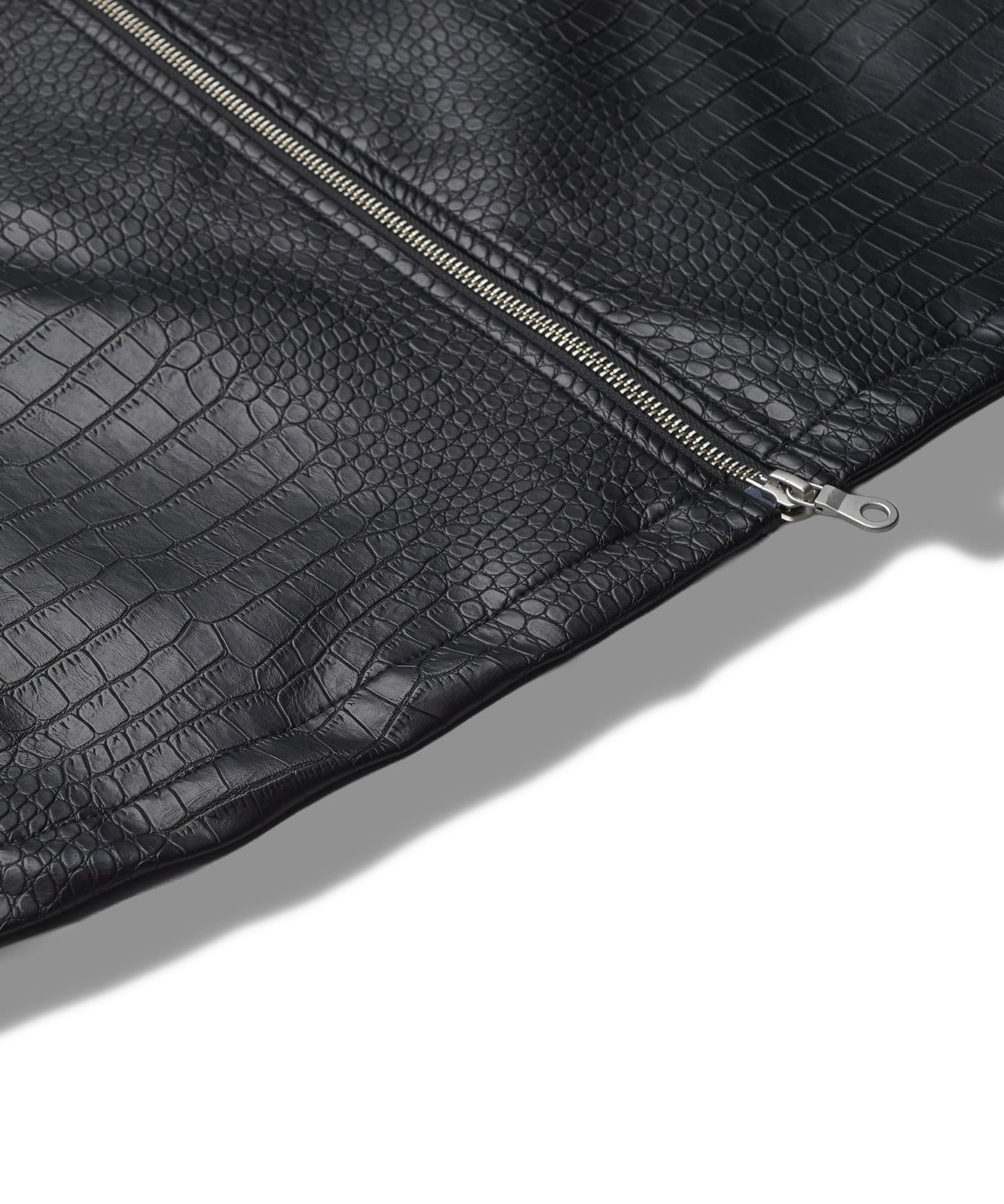 シンセティックレザーBIGフーデッドBLZ