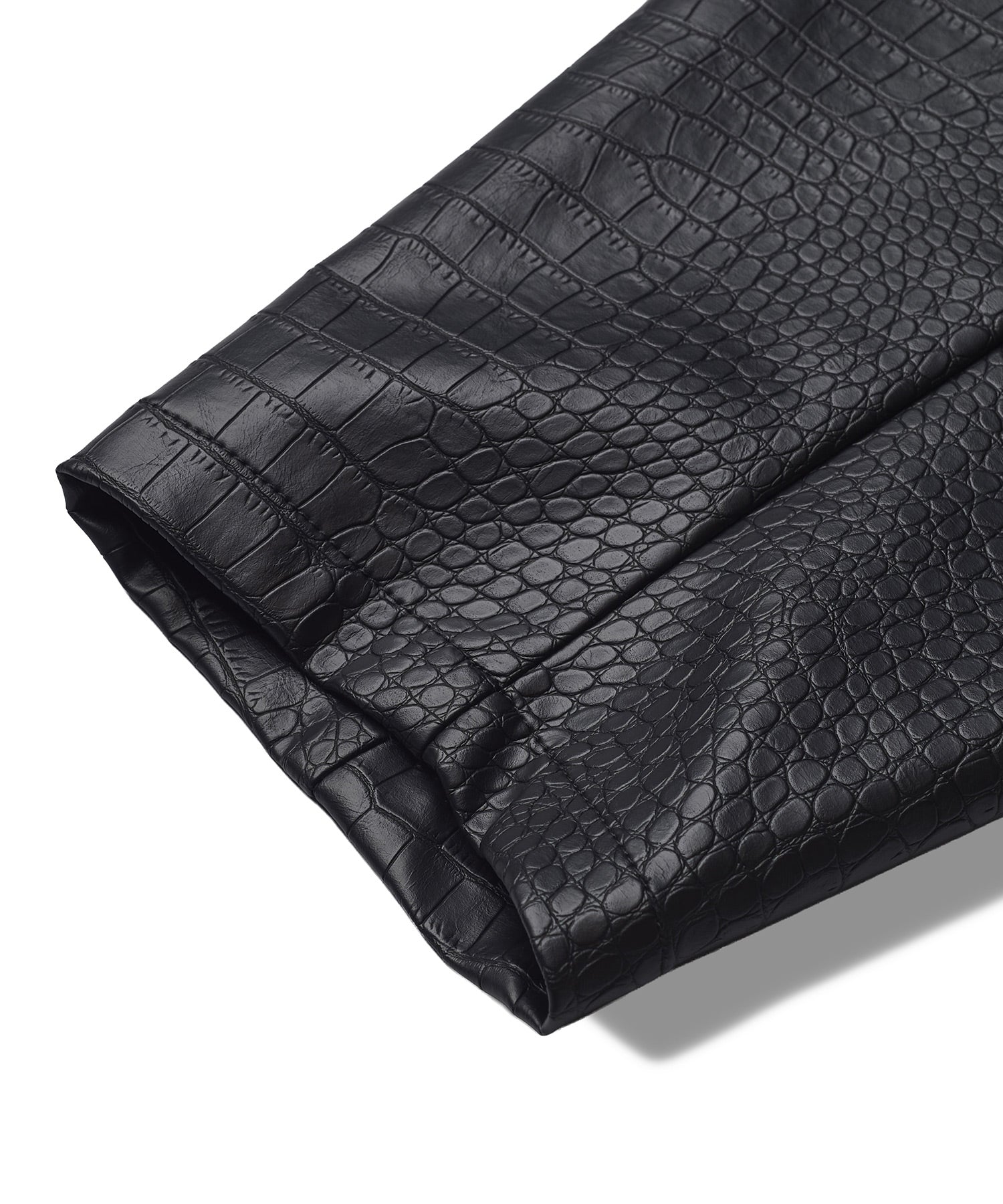 シンセティックレザーBIGフーデッドBLZ