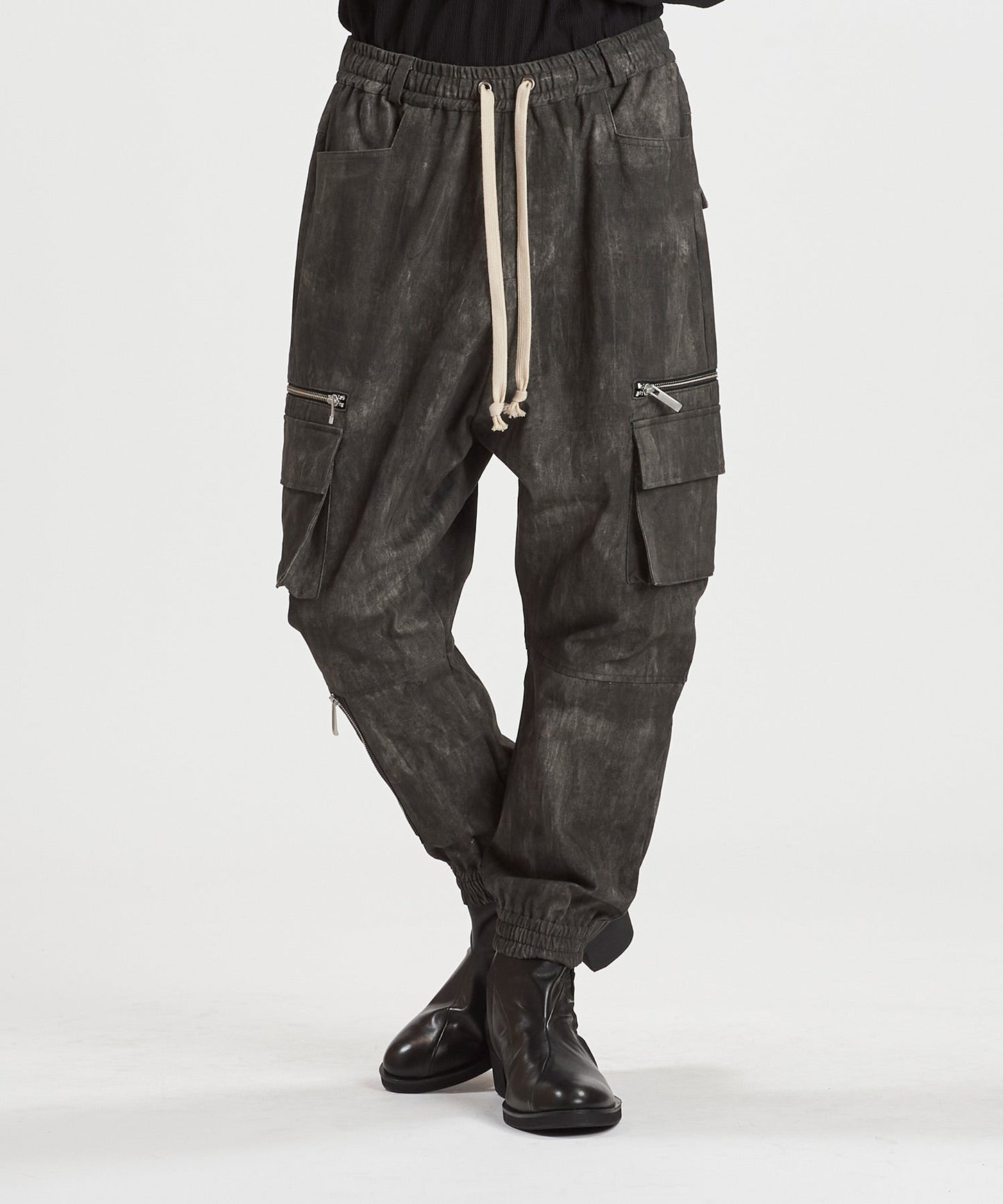 マルチポケットサルエルカーゴジョガーPT