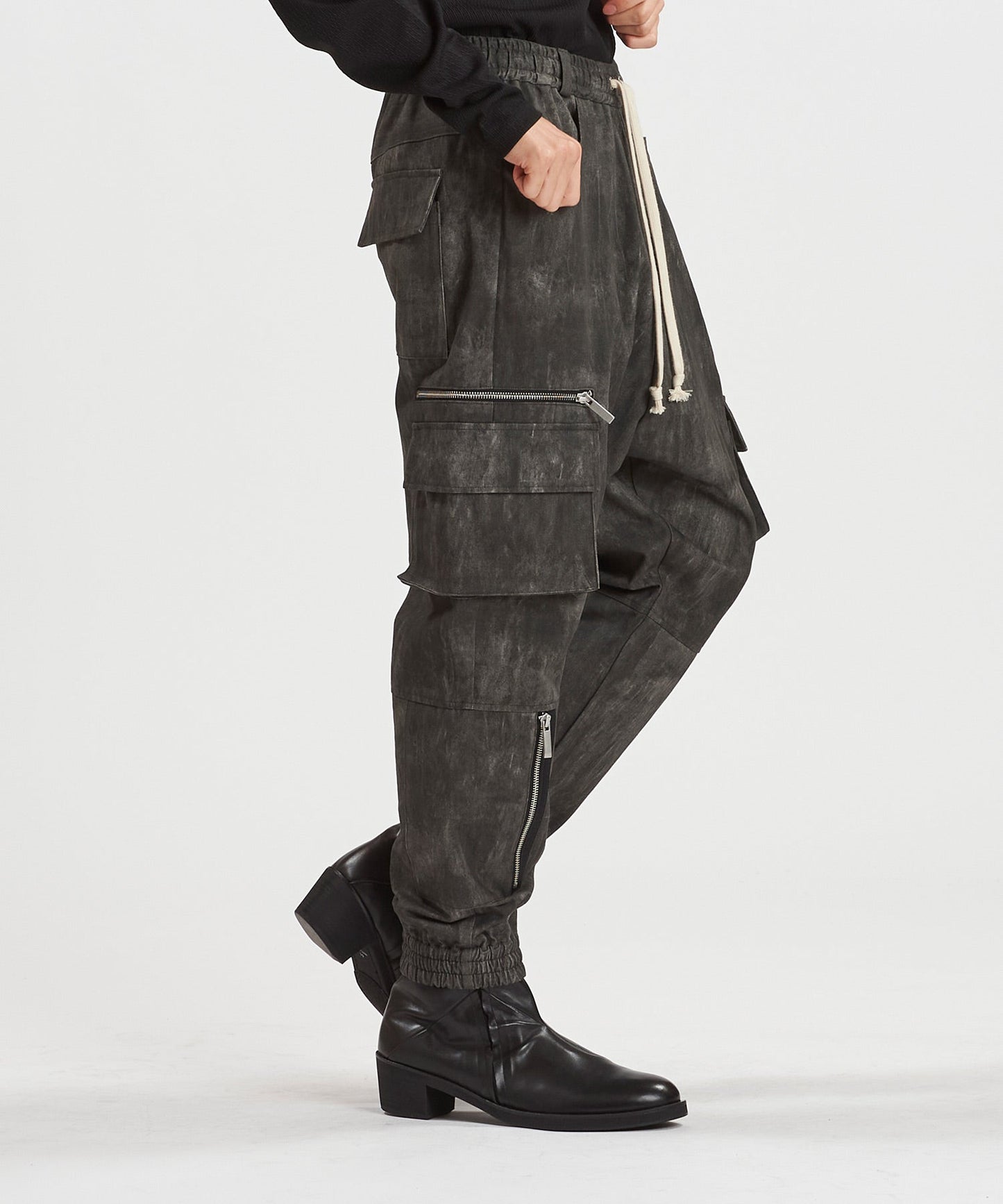 マルチポケットサルエルカーゴジョガーPT