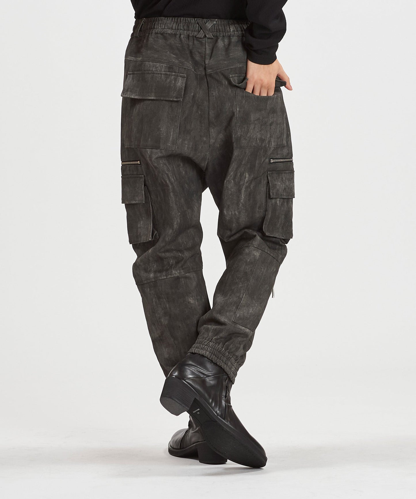 マルチポケットサルエルカーゴジョガーPT