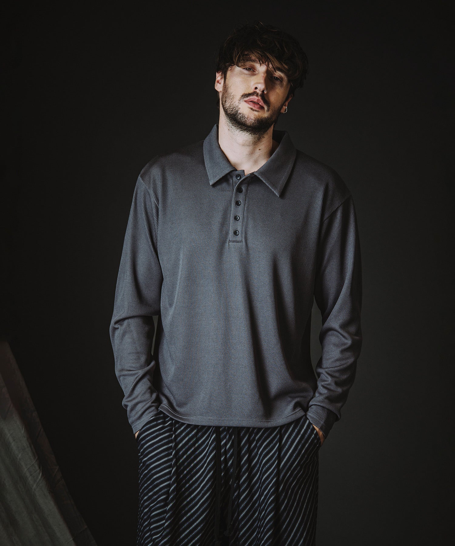 ロングスリーブBIGポロSH