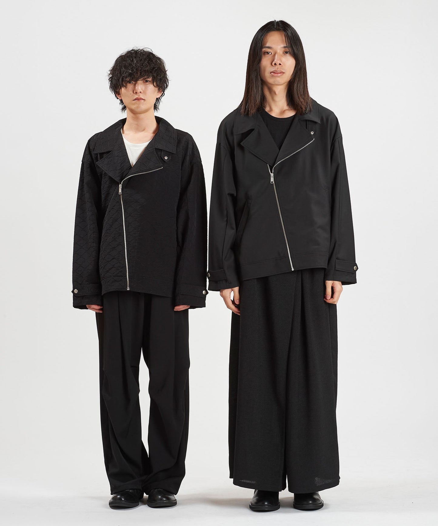 PATTERN1 Model:H169cm / BLACK Model:H180cm