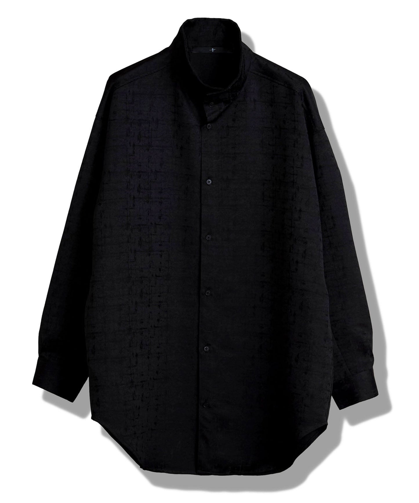 ハイカラーロングチェックSH