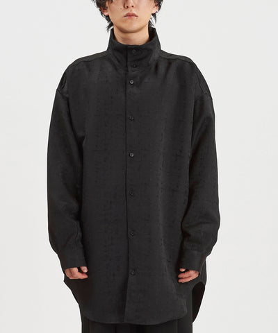 ハイカラーロングチェックSH