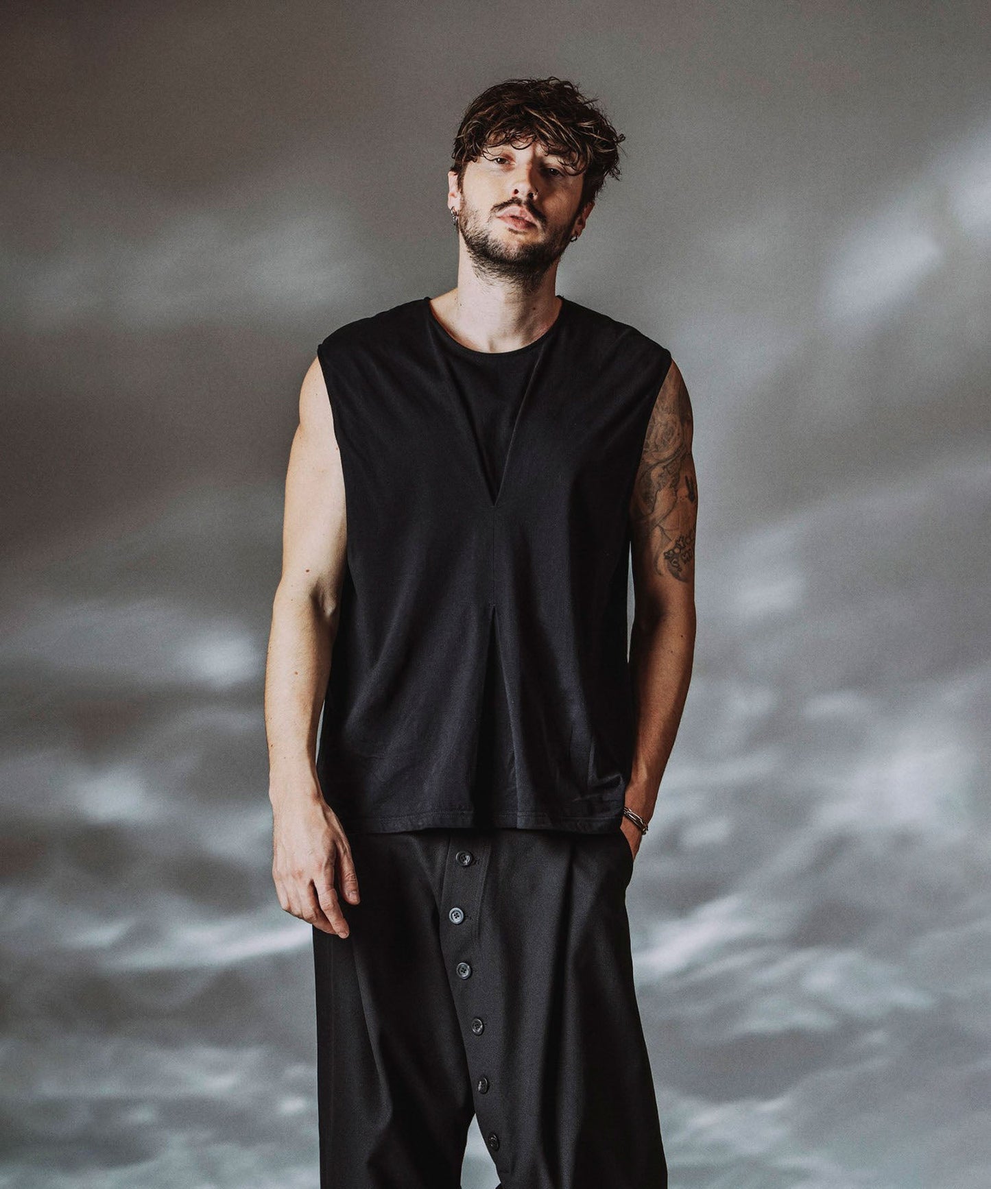 センタータックスリーブレスPO