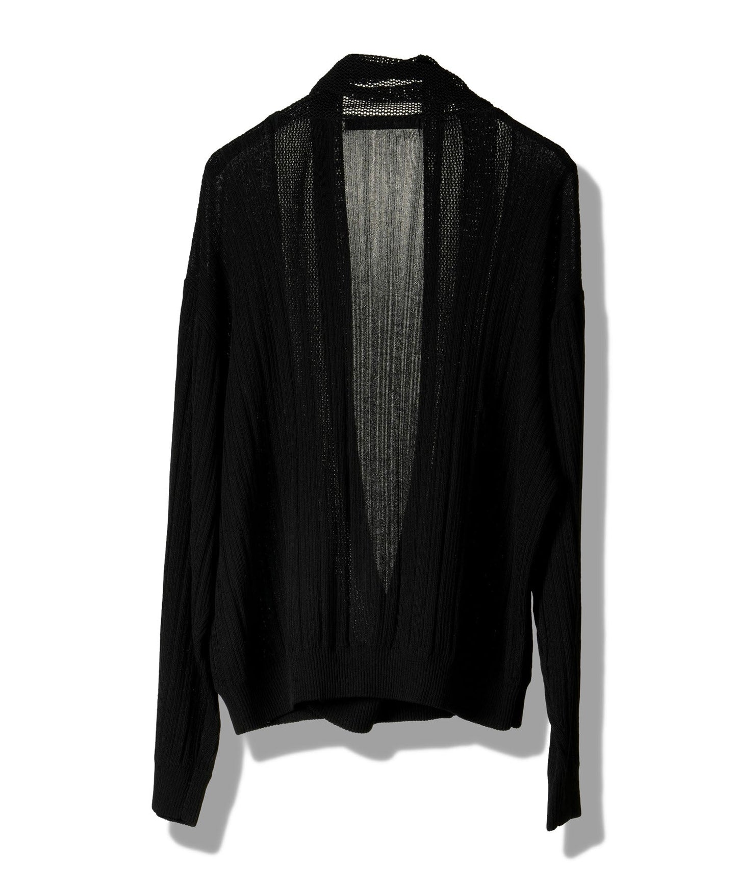 Shawl Collar Knit Wrap CD