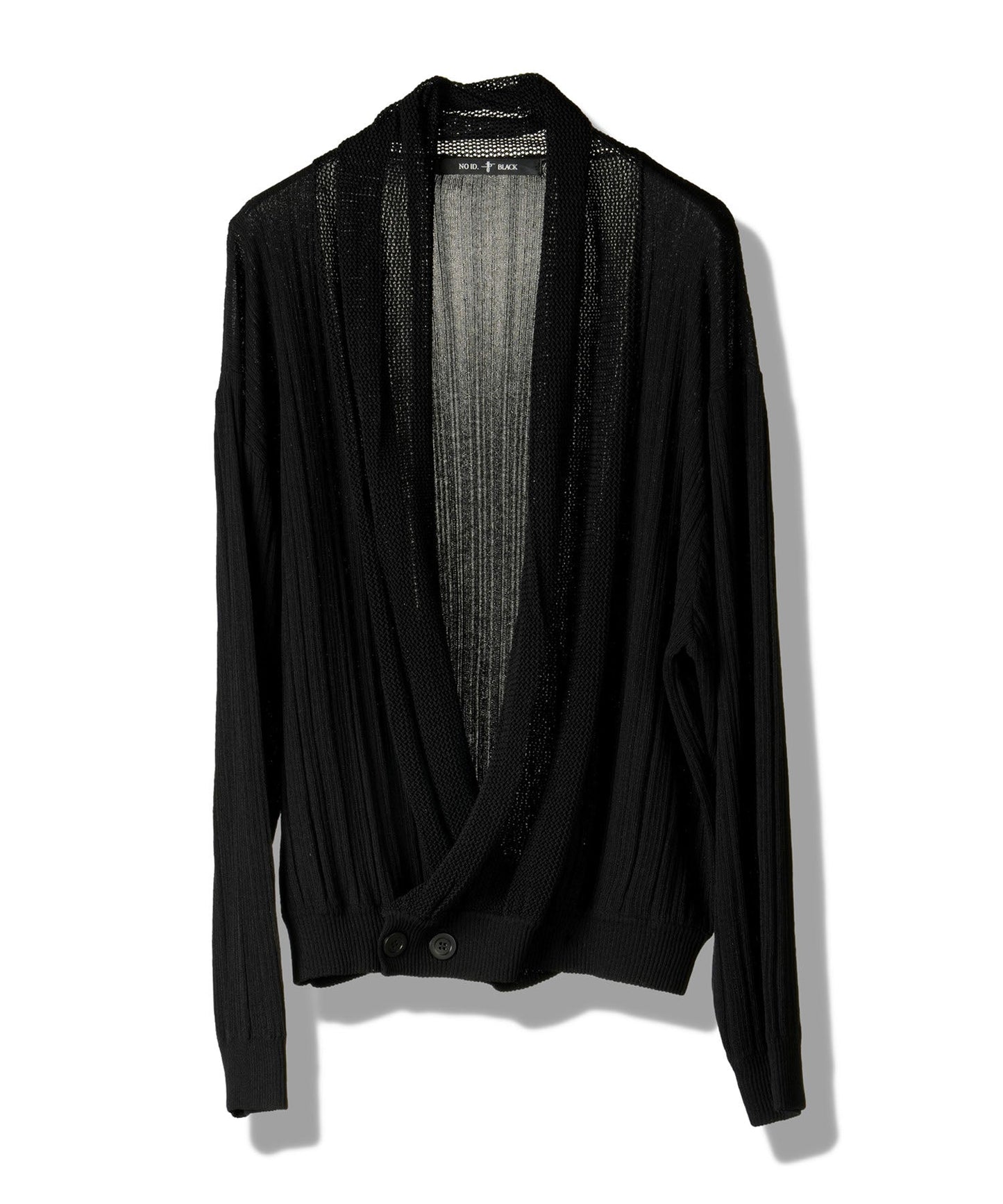 Shawl Collar Knit Wrap CD