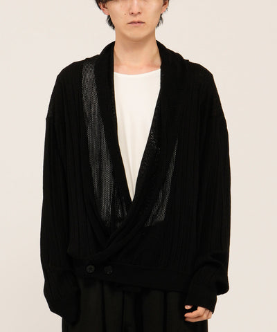 ショールカラーニットラップCD