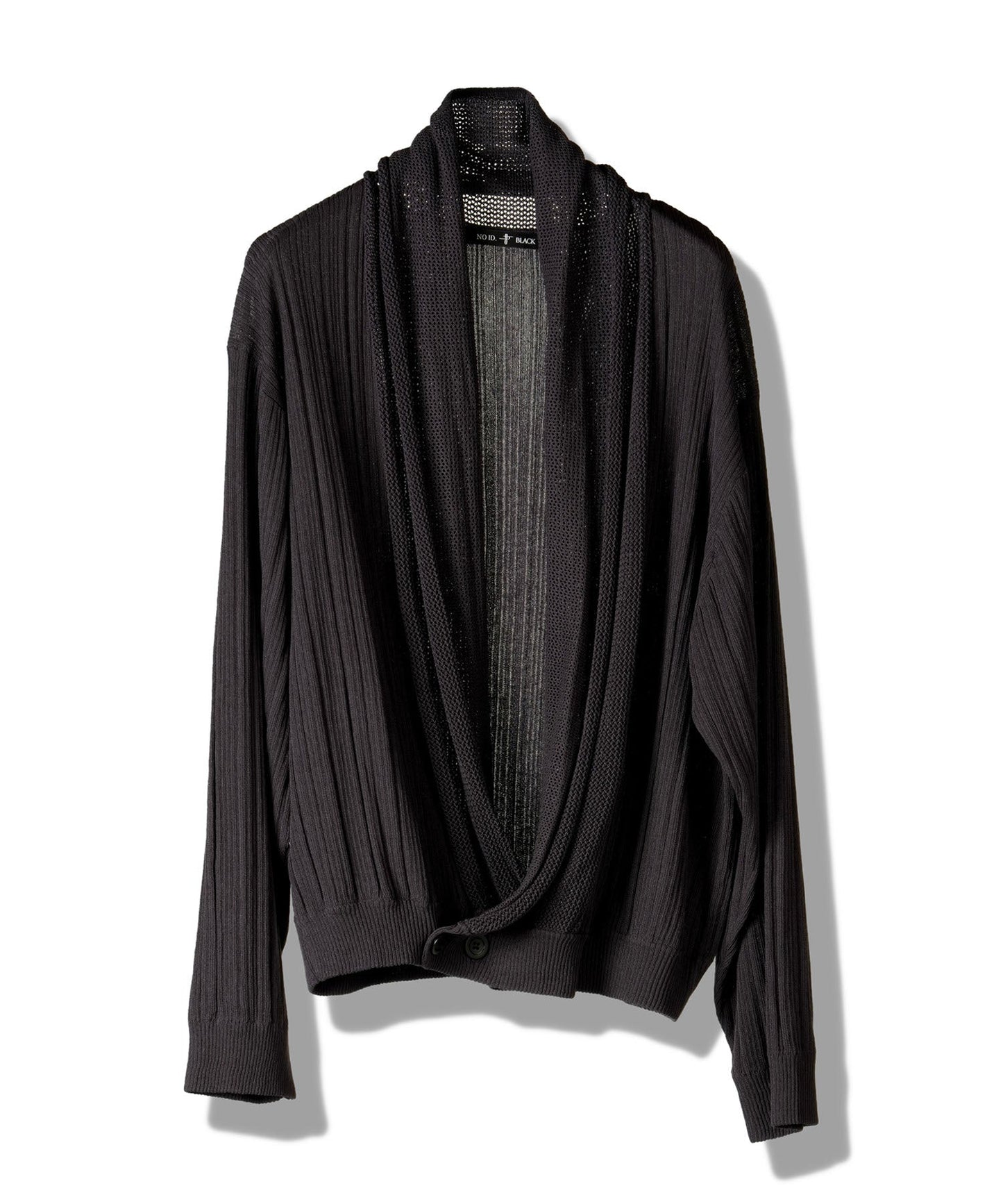 Shawl Collar Knit Wrap CD