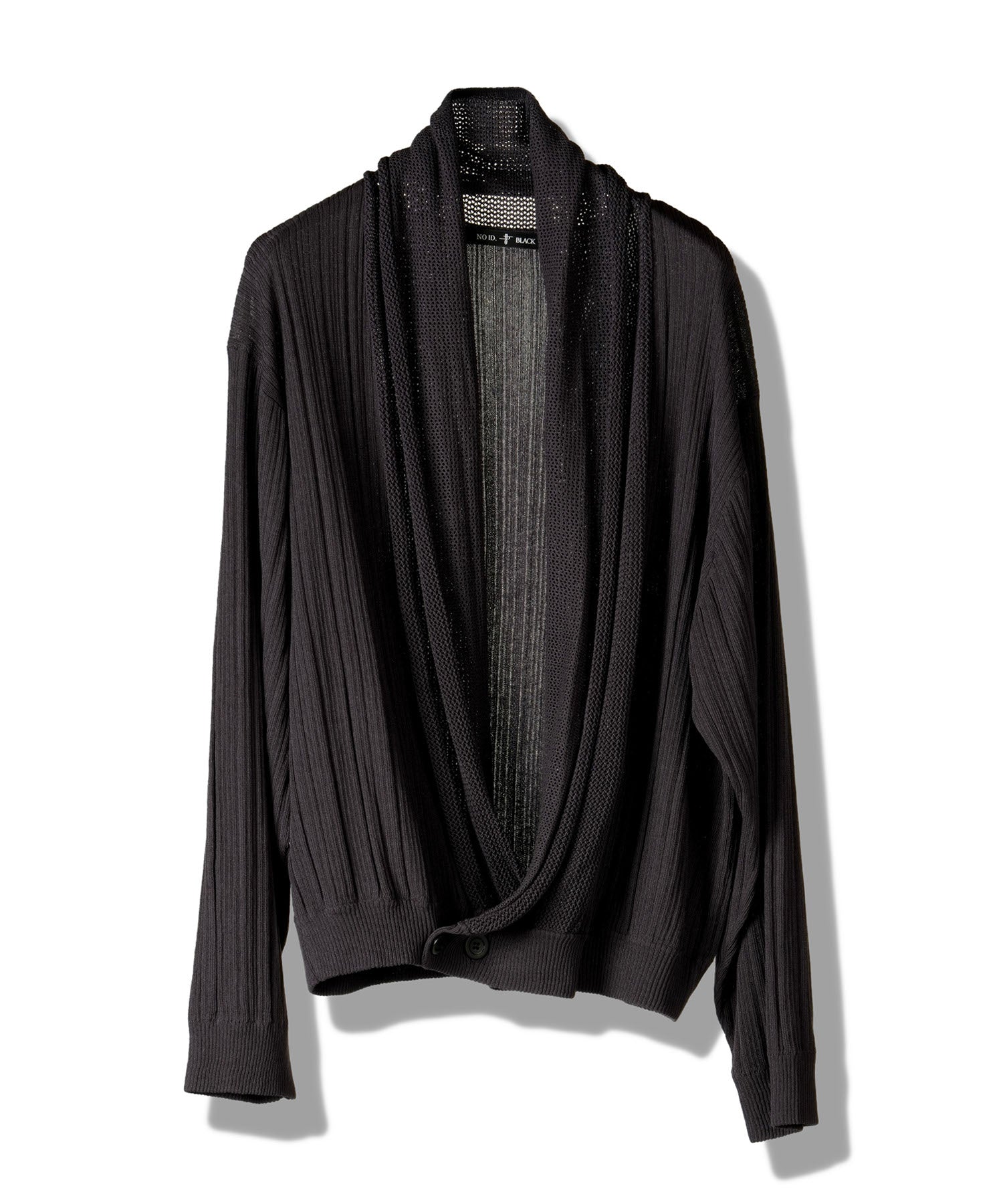 Shawl Collar Knit Wrap CD