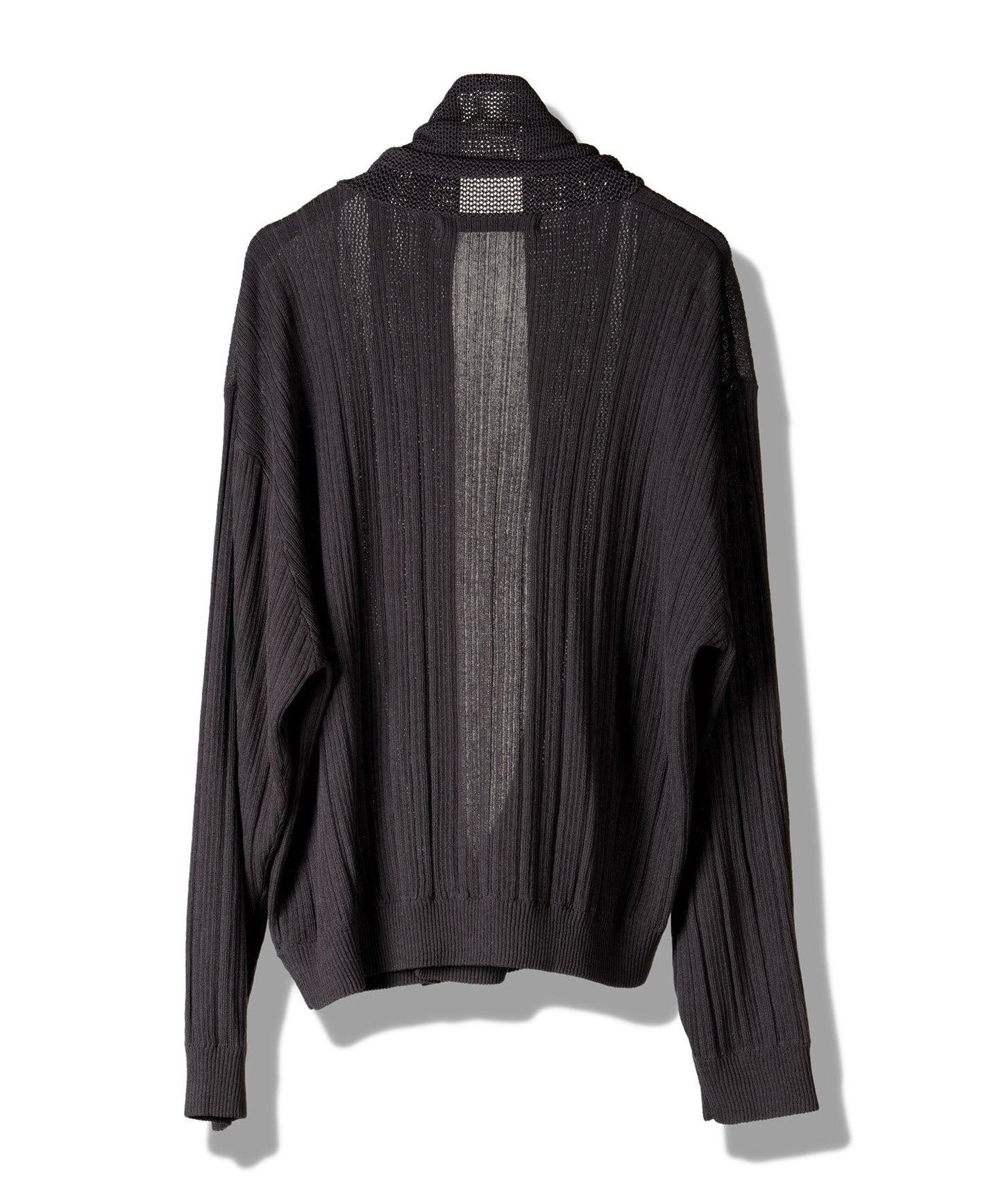 Shawl Collar Knit Wrap CD