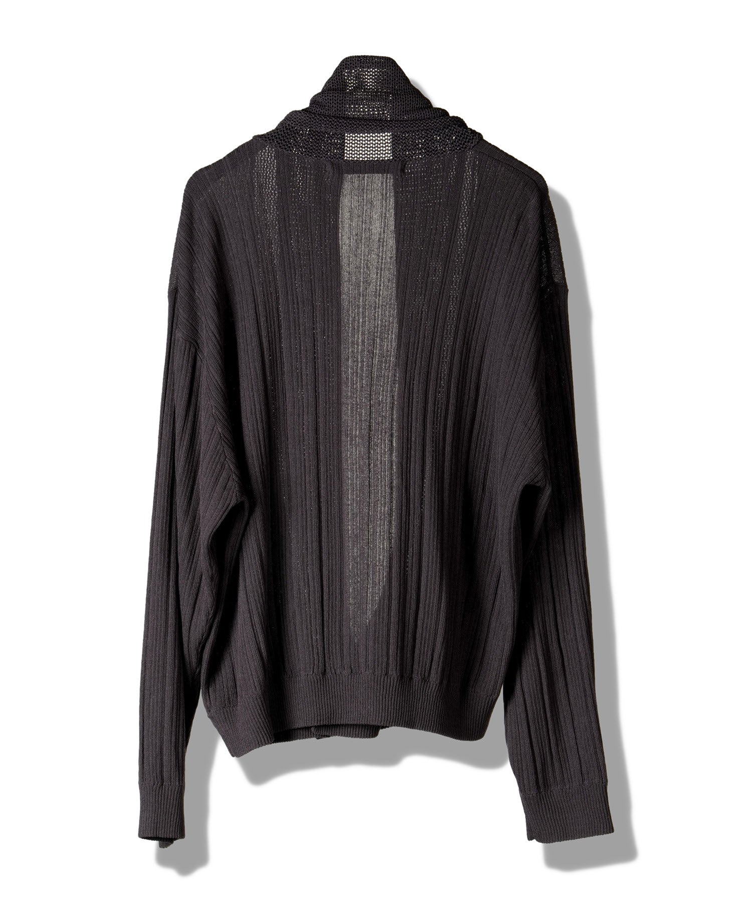 Shawl Collar Knit Wrap CD