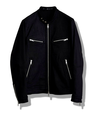 コーティングシングルライダースJKT