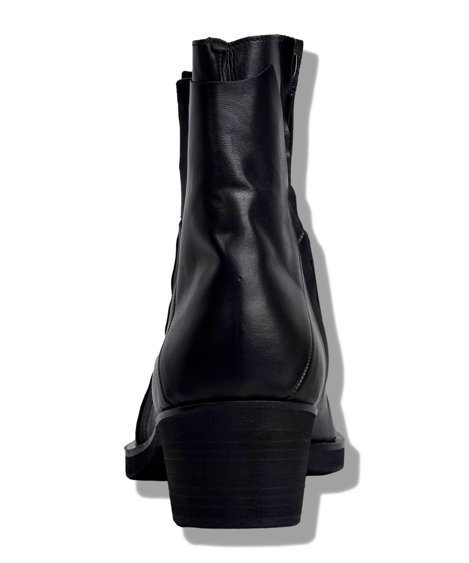 レイヤードヒールブーツ