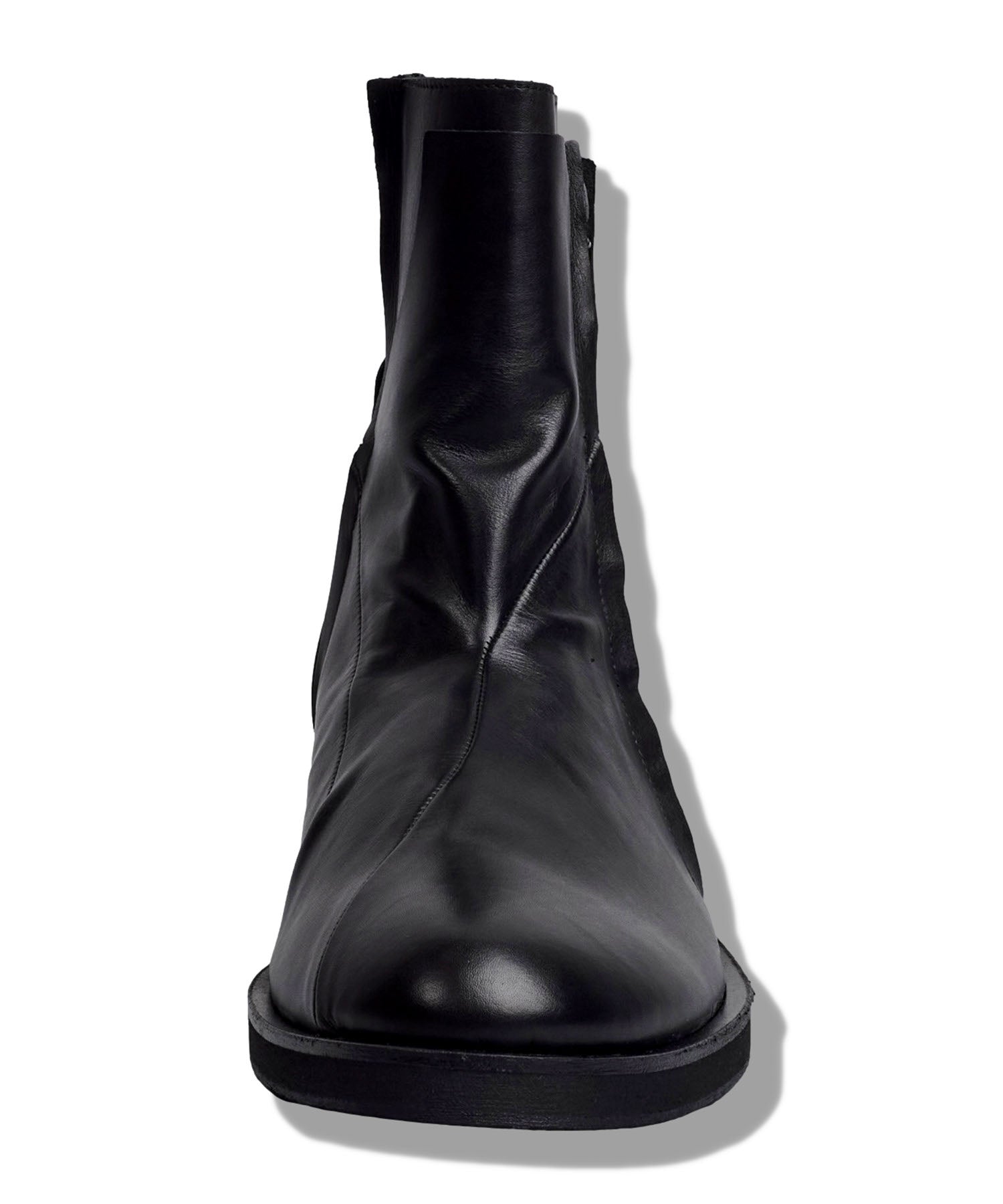 レイヤードヒールブーツ