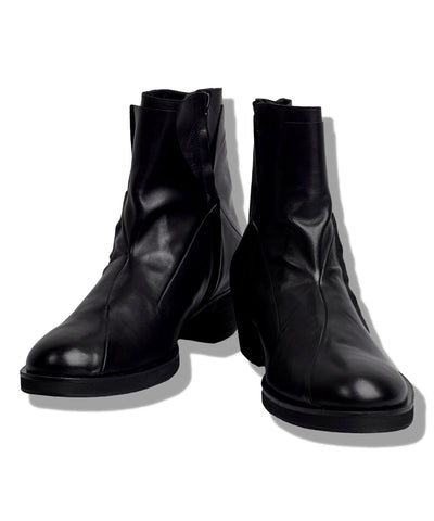 レイヤードヒールブーツ