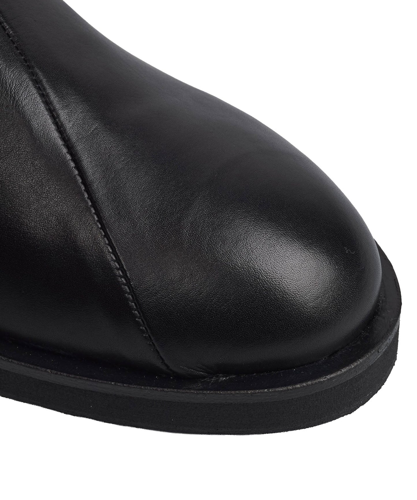 レイヤードヒールブーツ