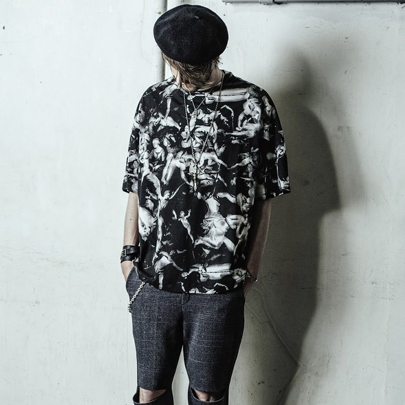 NO ID.OFFICIAL WEB STORE / 総柄BIG-T